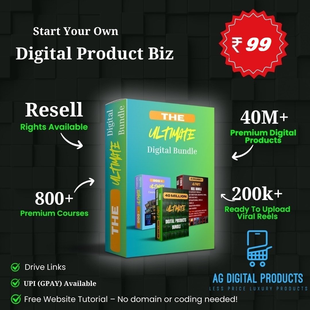 40+ Millions Digital Product Mega Bundle