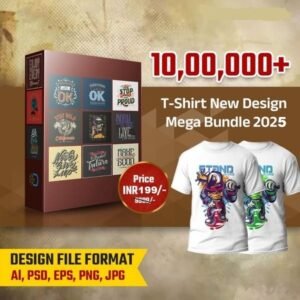 10,00,000+ Premium T-Shirt Designs Bundle