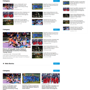GP Sports - A Sports Blog GeneratePress Premium